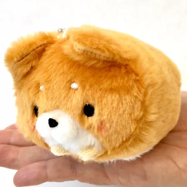X 63038 FLUFFY DOG PLUSH KEY CHARM-DISCONTINUED