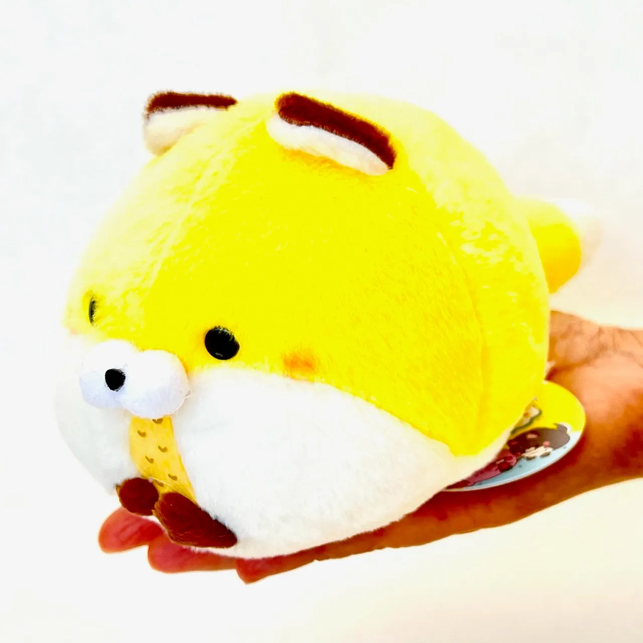 X 63203 ROUND ANIMAL PLUSH-DISCONTINUED