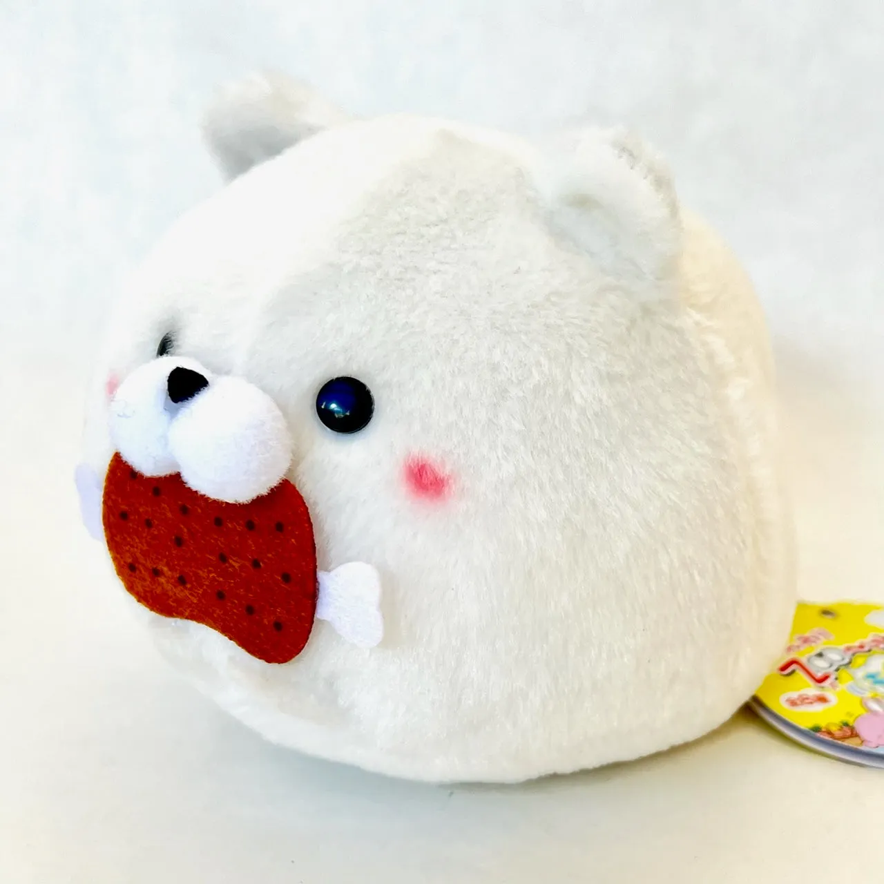 X 63203 ROUND ANIMAL PLUSH-DISCONTINUED