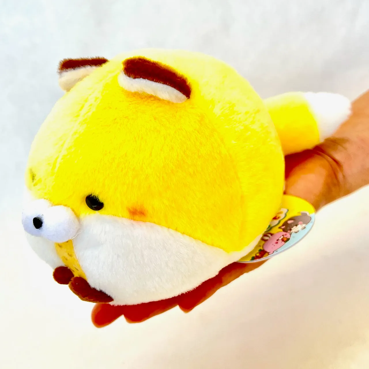 X 63203 ROUND ANIMAL PLUSH-DISCONTINUED