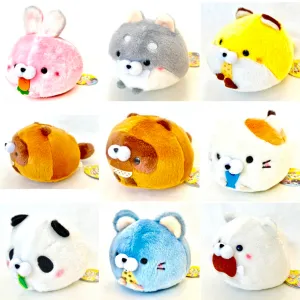 X 63203 ROUND ANIMAL PLUSH-DISCONTINUED