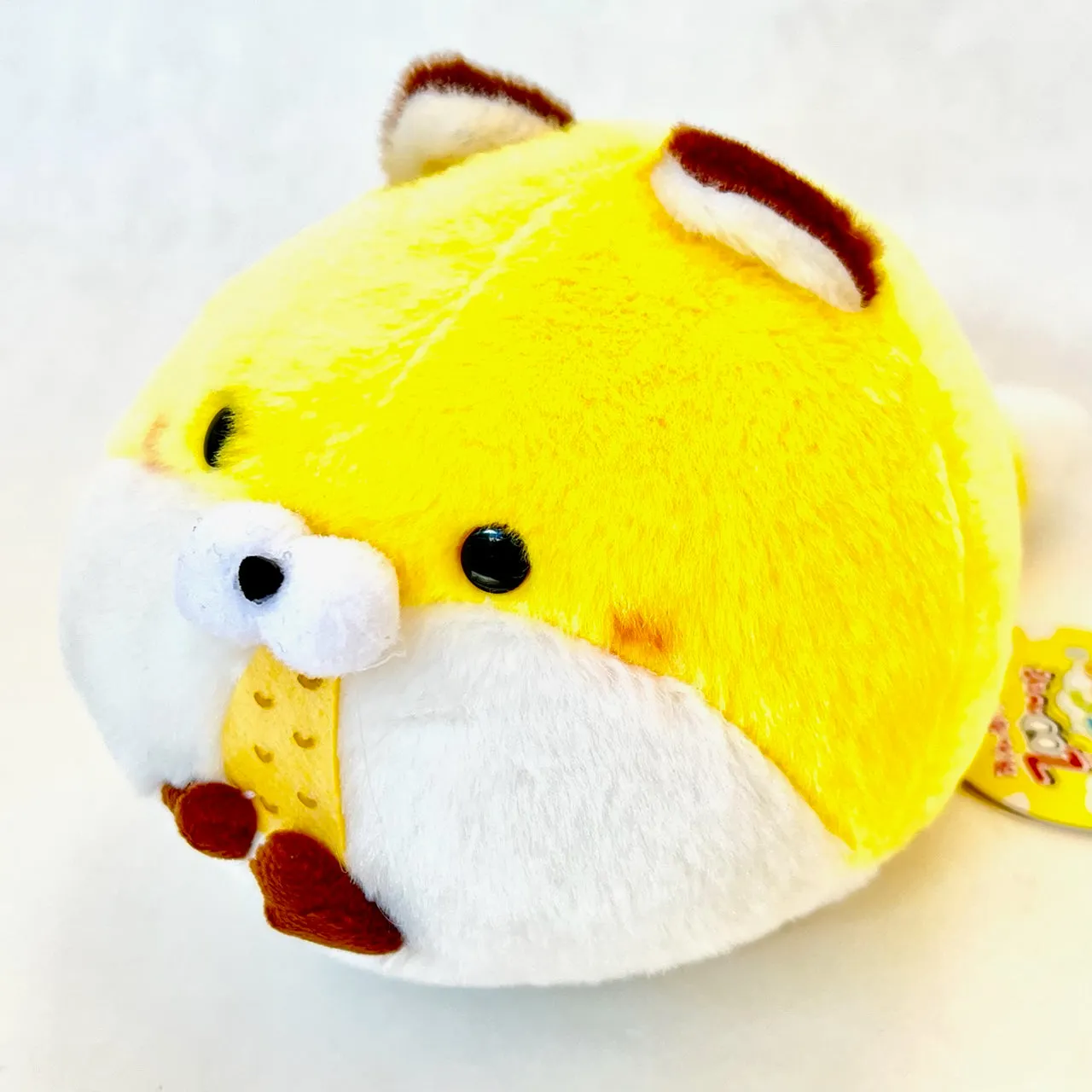 X 63203 ROUND ANIMAL PLUSH-DISCONTINUED