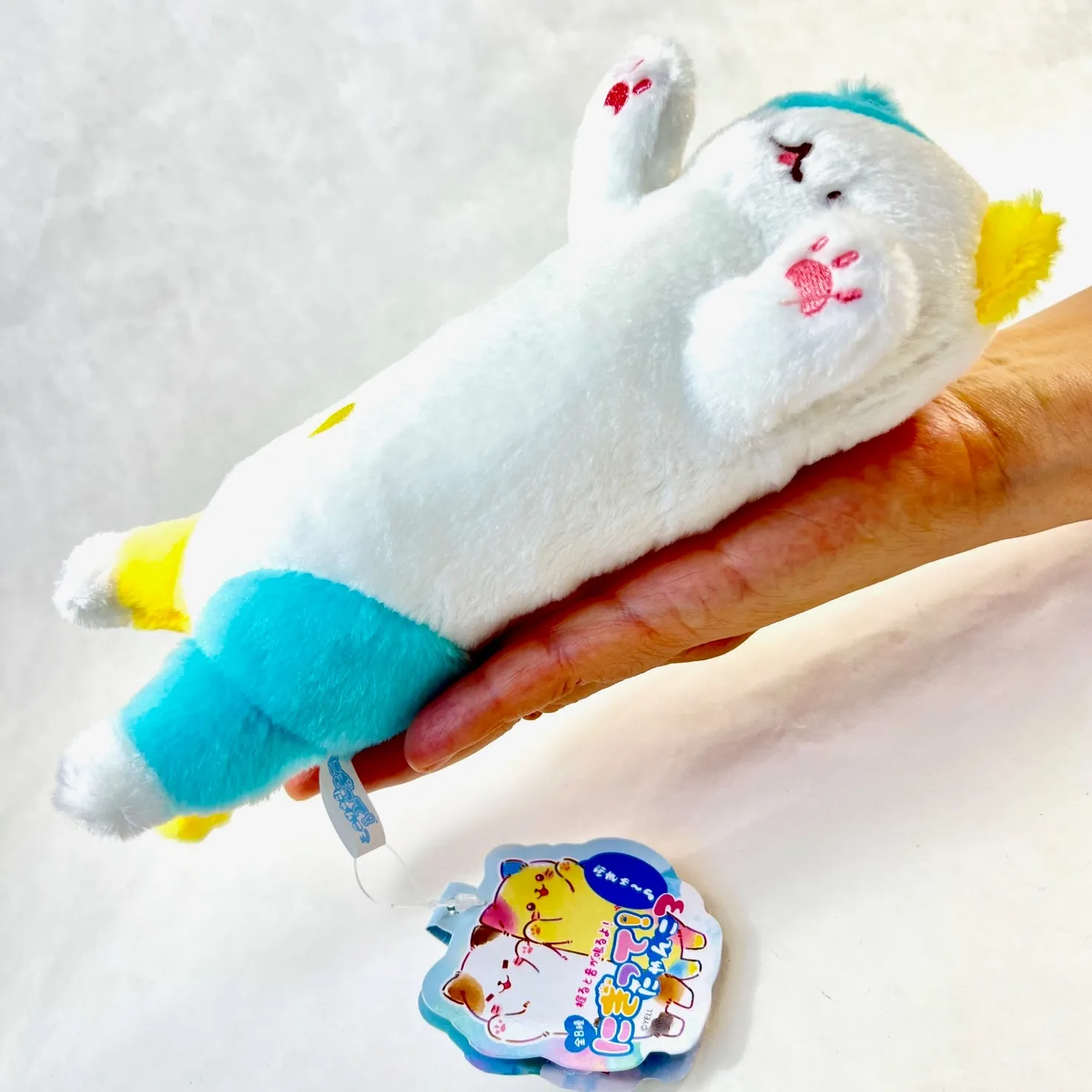 X 63240 Long Cat Squeak Plush-DISCONTINUED