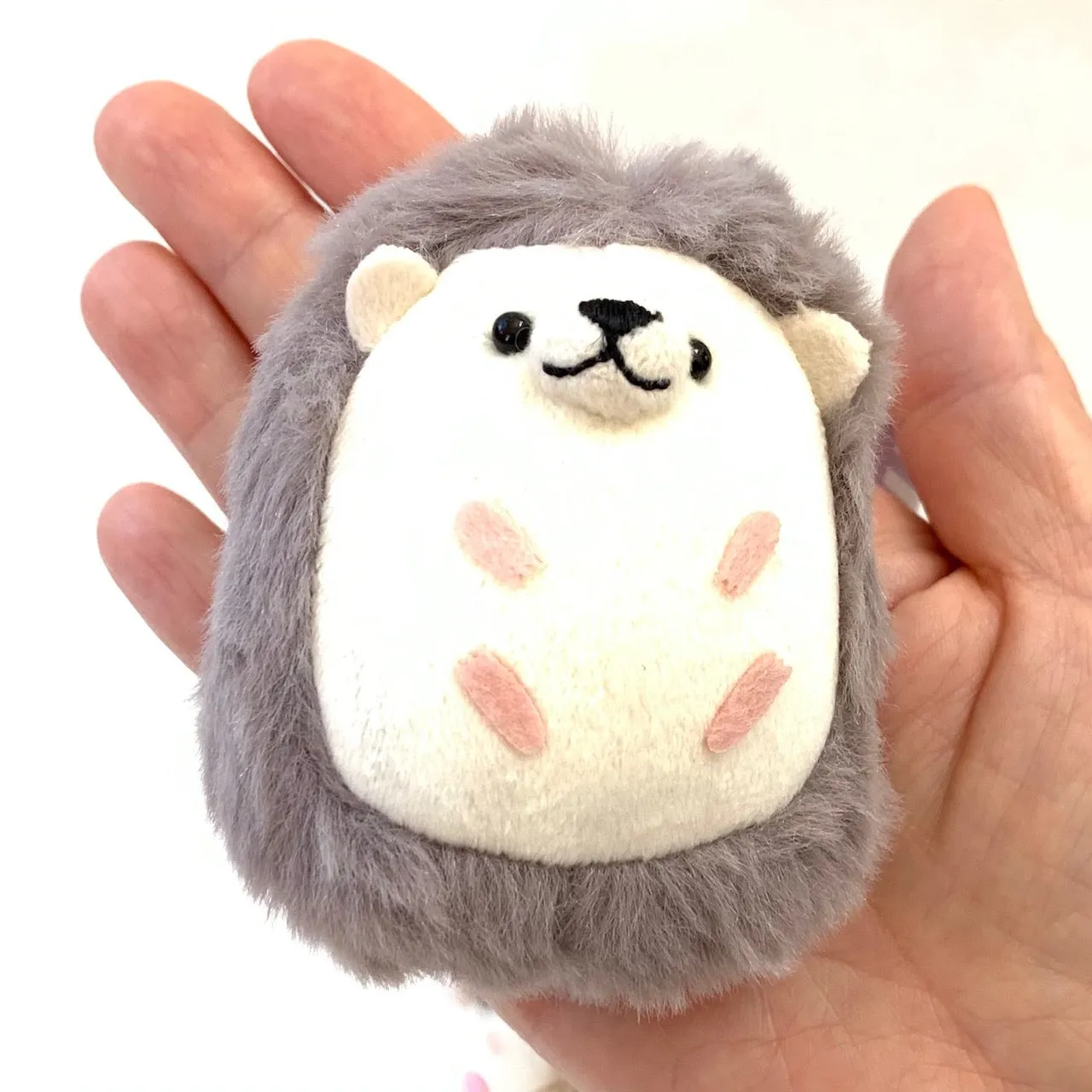 X 63268 CRUX Hedgehog Buddy Charm Plush-DISCONTINUED