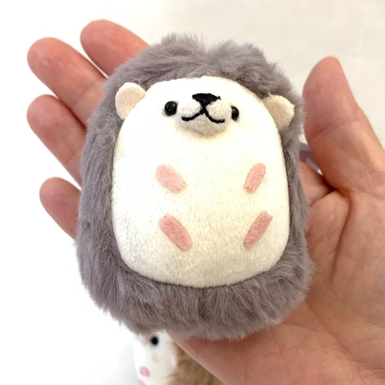 X 63268 CRUX Hedgehog Buddy Charm Plush-DISCONTINUED