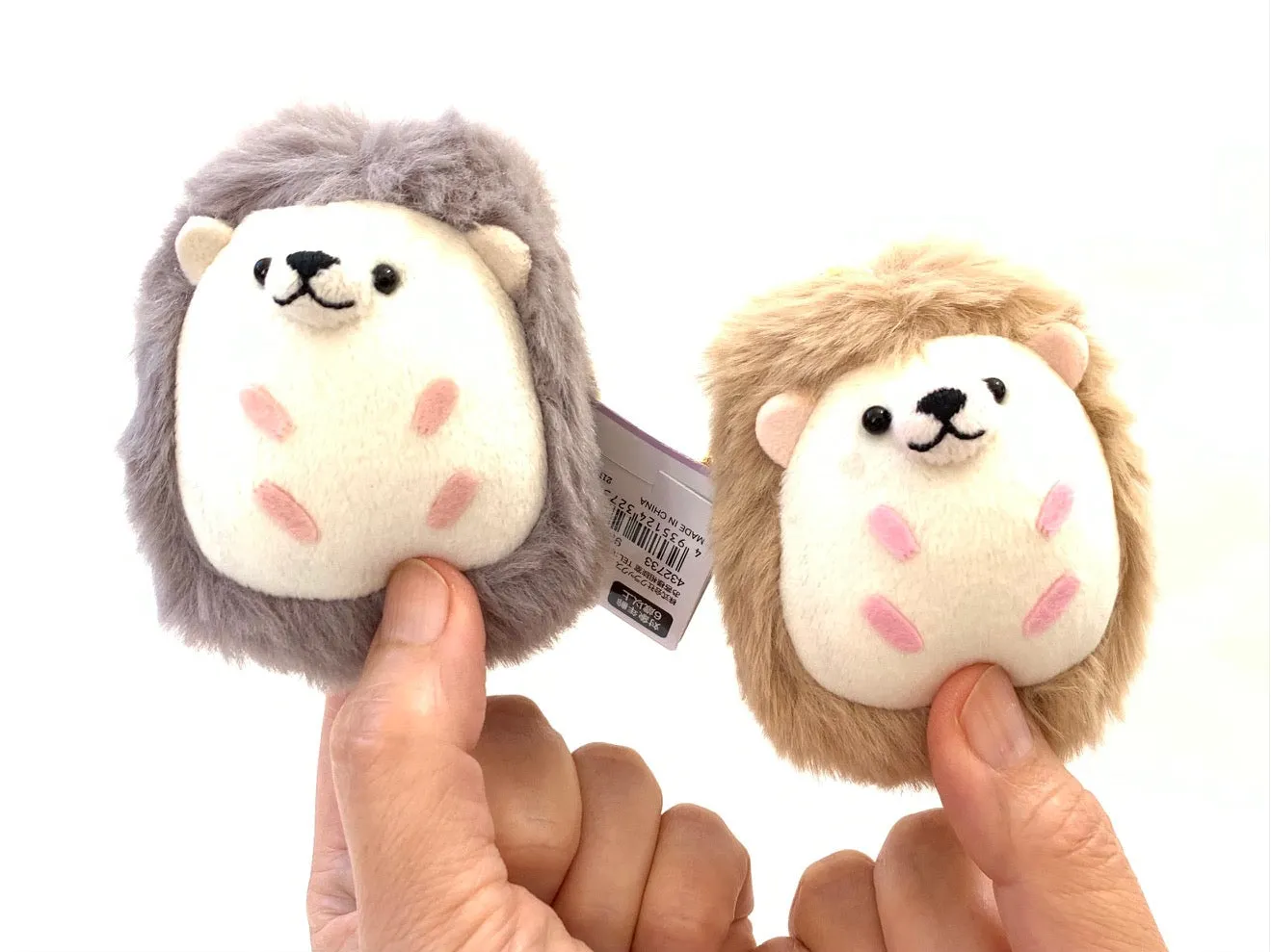 X 63268 CRUX Hedgehog Buddy Charm Plush-DISCONTINUED