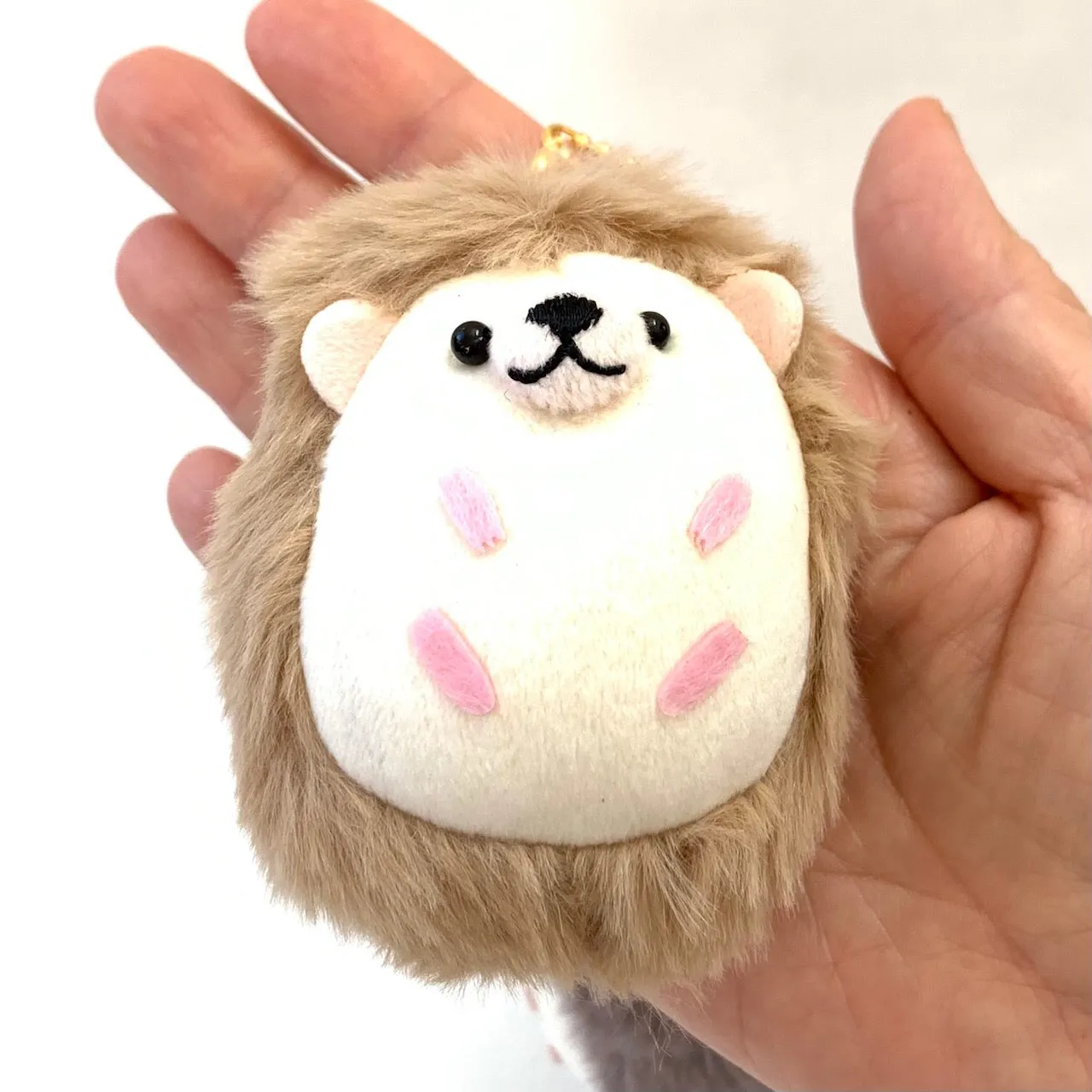 X 63268 CRUX Hedgehog Buddy Charm Plush-DISCONTINUED