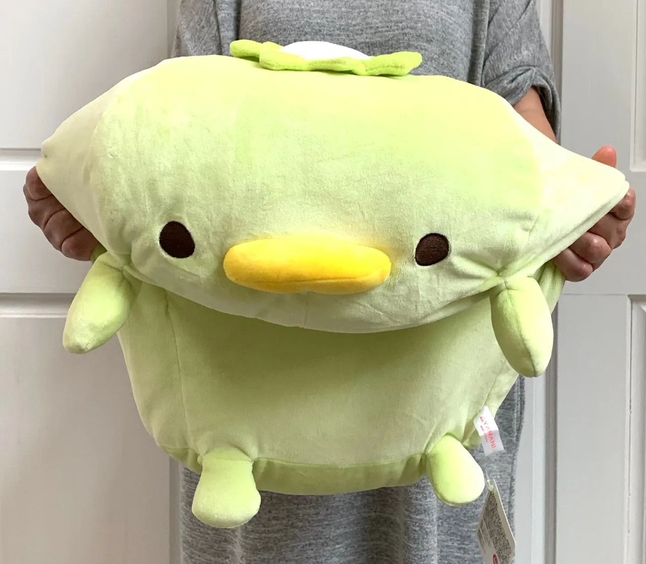 X 63283 MARSHMALLOW PILLOW-KAPPA TURTLE PLUSH-DISCONTINUED