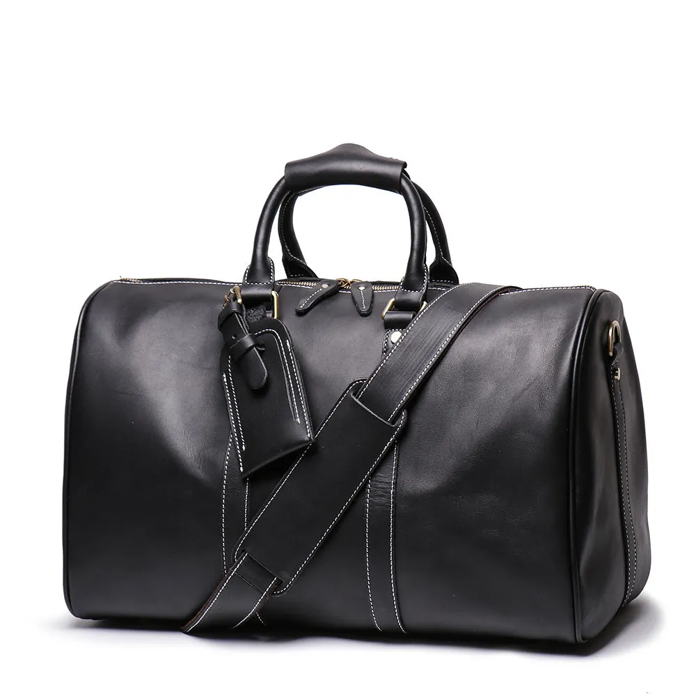 YAAGLE Large Capacity Crazy Horse Leather Luggage Handbag YG9088