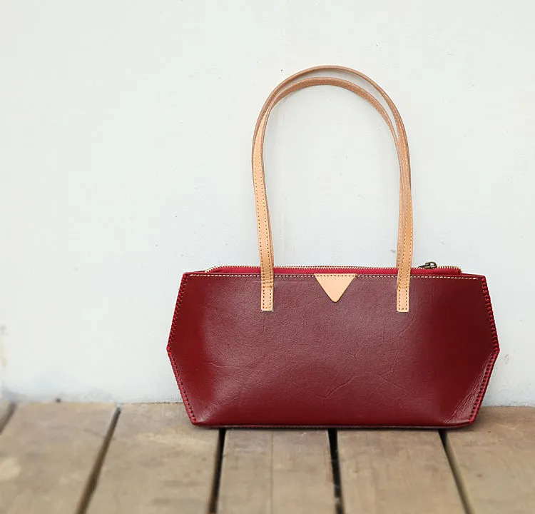 YAAGLE Women Personalized Tanned Leather Handbag Tote YGBR6018