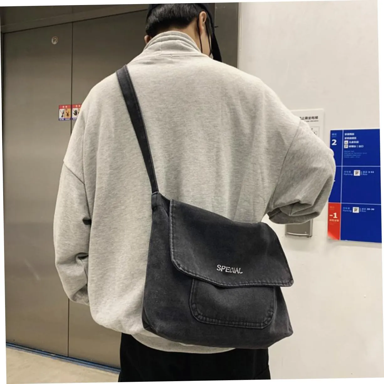 Yardenfun Casual Shoulder Bags Casual Shoulder Bags For Women Bucket Bags For Women Tote Bags Jeans Shoulder Bag Jeans Bag Shoulder Bag For Women Miss Tote Bag In