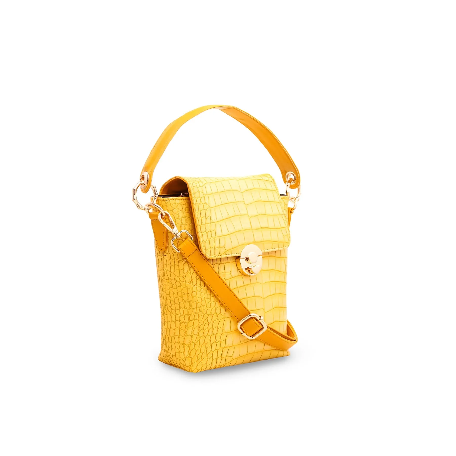 Yellow Causal Crossbody Bag P55530