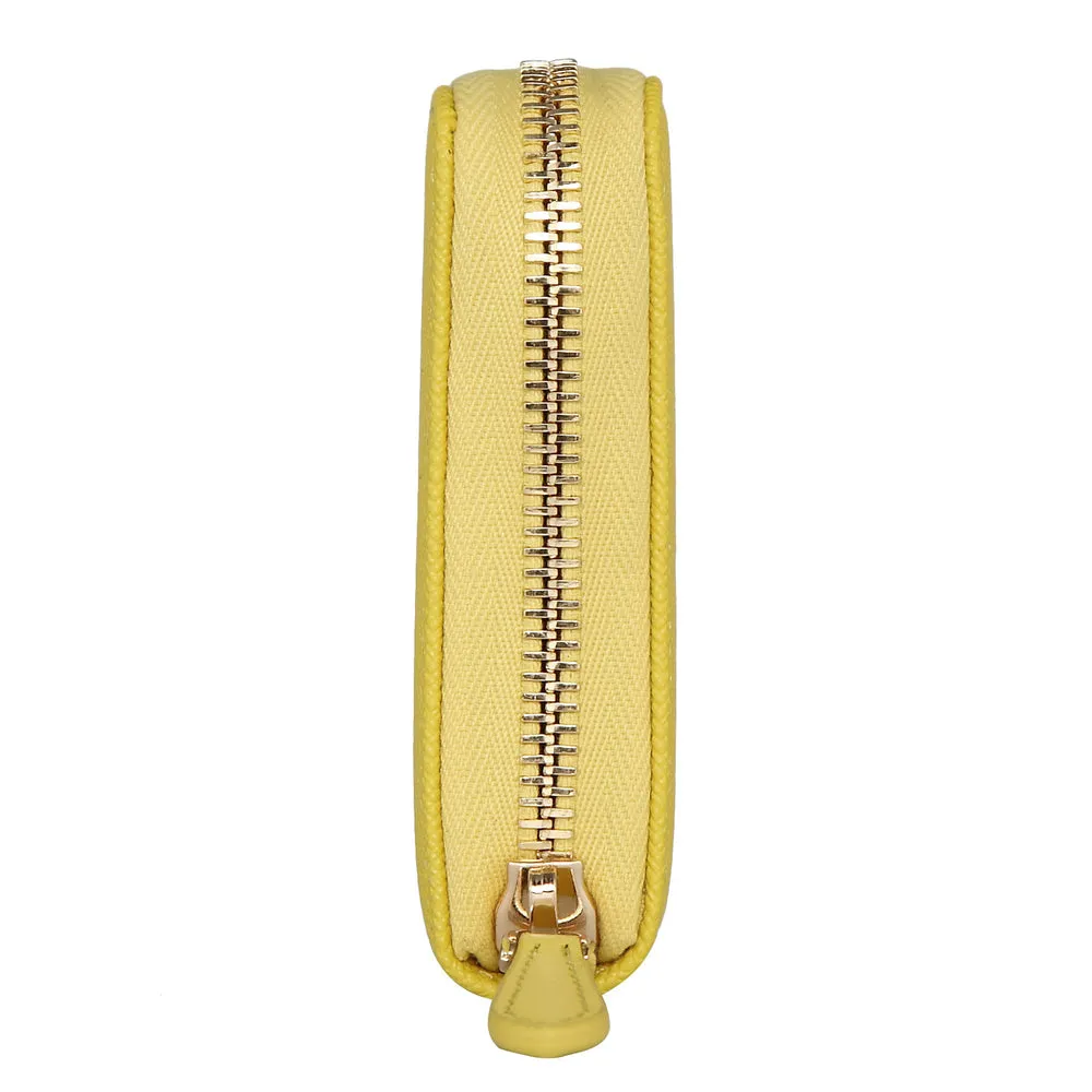 Zip Wallet | Canary Yellow