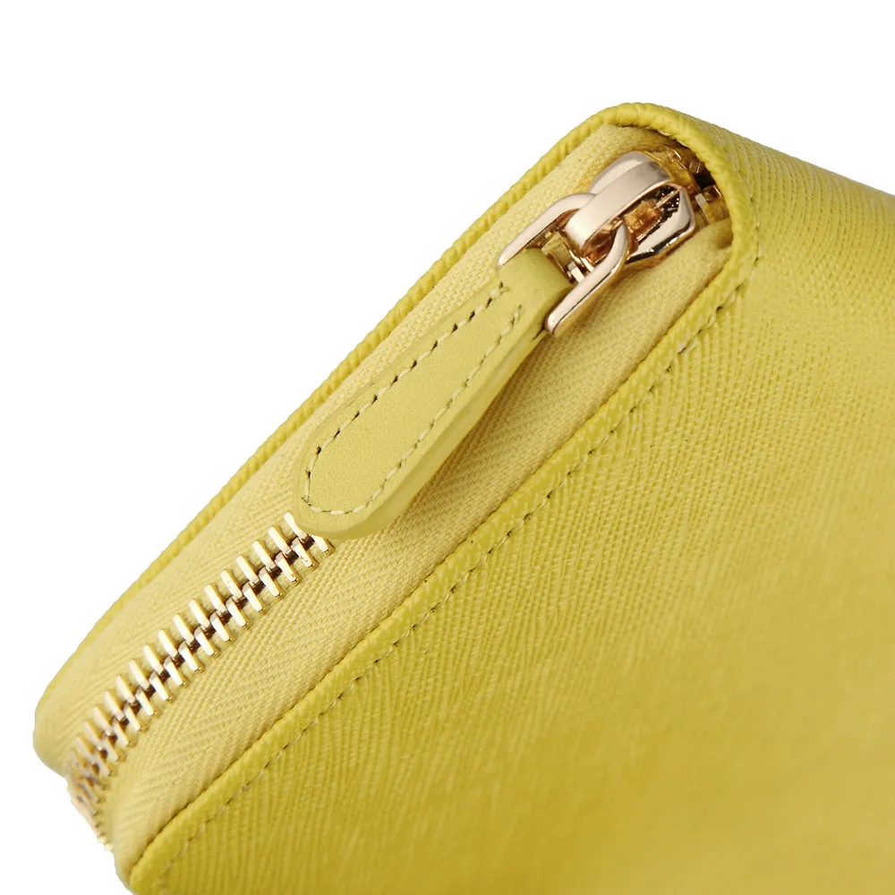 Zip Wallet | Canary Yellow