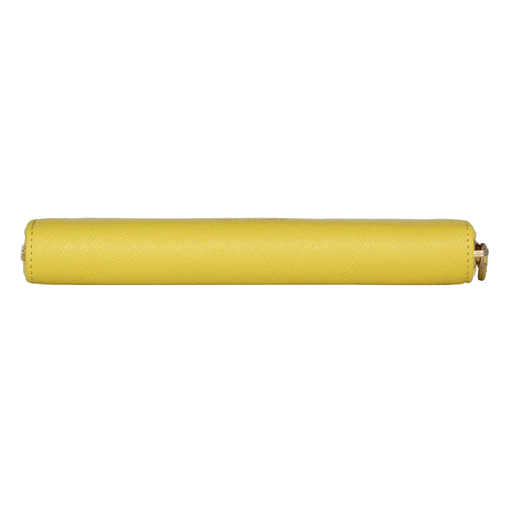 Zip Wallet | Canary Yellow