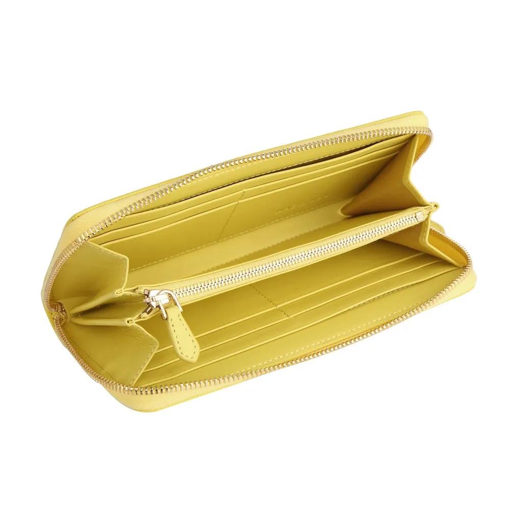 Zip Wallet | Canary Yellow