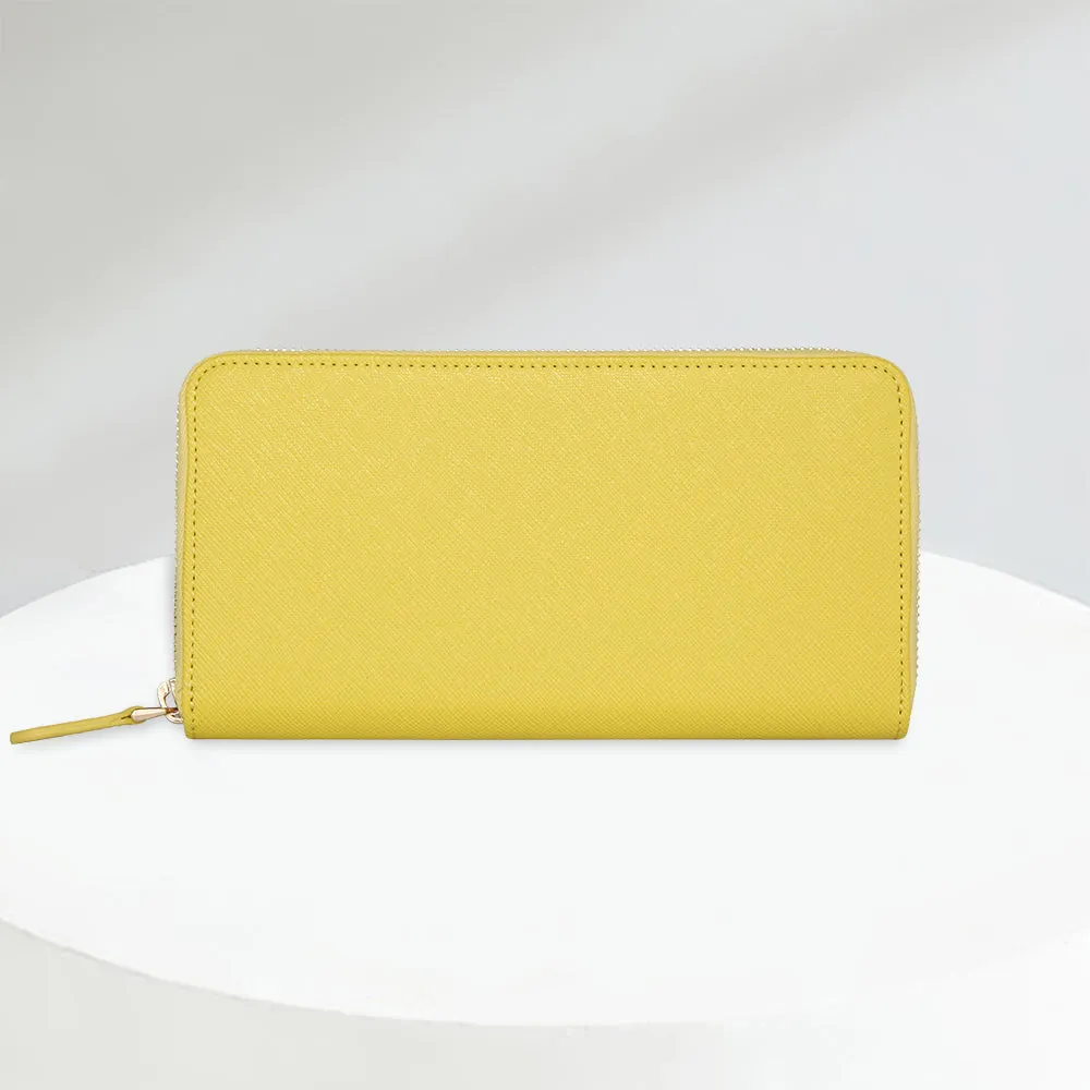 Zip Wallet | Canary Yellow