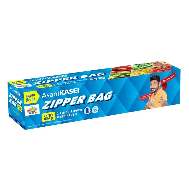 Zipper Bag Large - 15 Bags